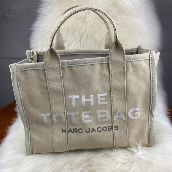 MARC JACOBS THE TOTE BAG CANVAS BAG - Picture 1 of 12